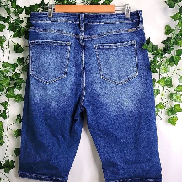 KanCan. Indigo Denim Shorts. Size 16W. EUC - Picture 2 of 9